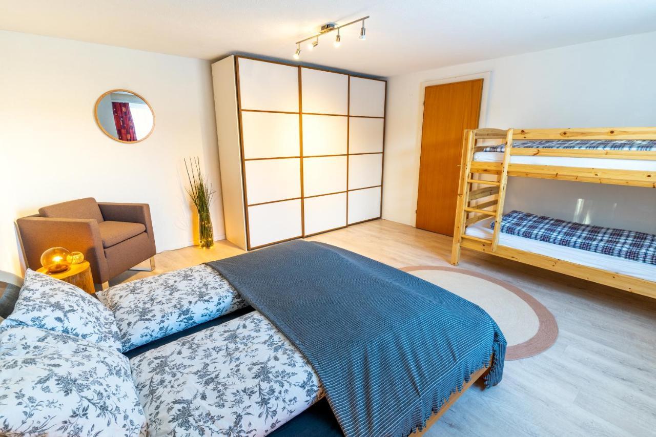 Charmantes Apartment Mit Grossem Garten .Kids4Free. Flims Extérieur photo