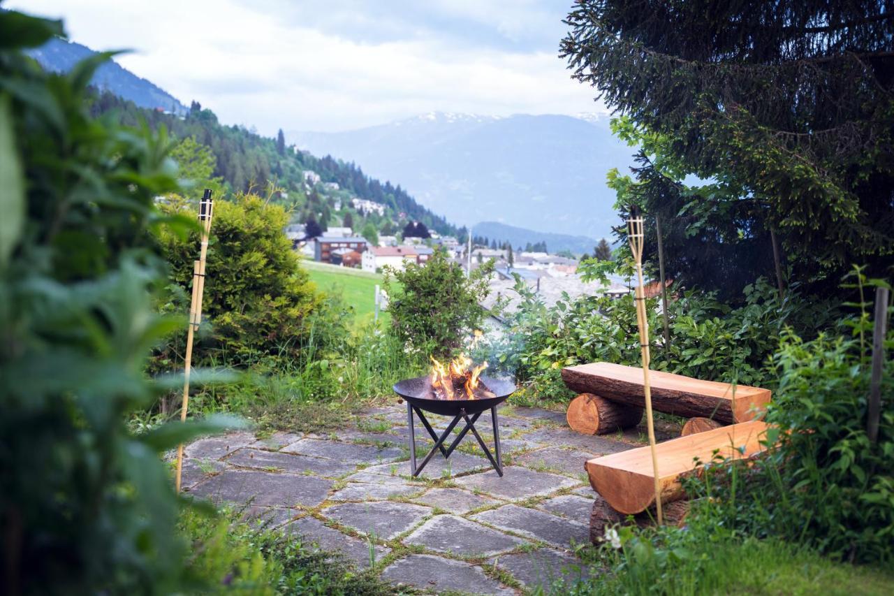 Charmantes Apartment Mit Grossem Garten .Kids4Free. Flims Extérieur photo